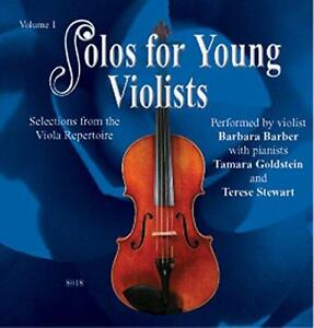 BARBER B. - SOLOS FOR YOUNG (VIOLA) V.1 (CD SOLO)