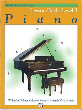 ALFRED. - Piano Lesson Book ( Level 3)
