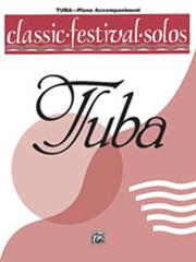 ALBUM - CLASSICAL FESTIVAL SOLOS V. 1 TUBA. PIANO ACC.