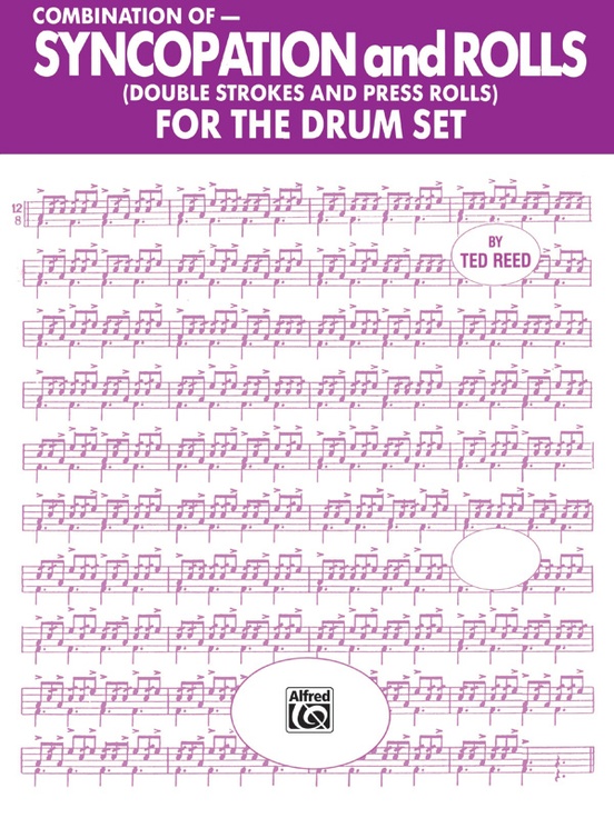 REED T. - COMBINATION OF SYNCOPATION AND ROLLS FOR THE DRUM SET