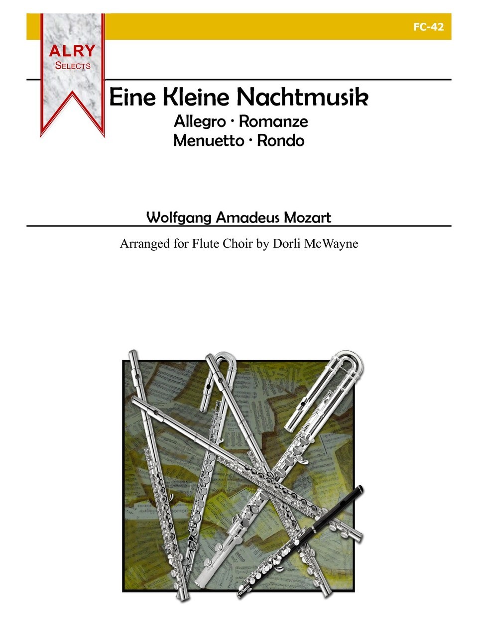 MOZART W.A. - EINE KLEINE MUSIC NACHTMUSIC 4 FLAUTAS