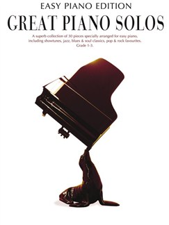 ALBUM - GREAT PIANO SOLOS - EASY PIANO EDITION BLACK BOOK