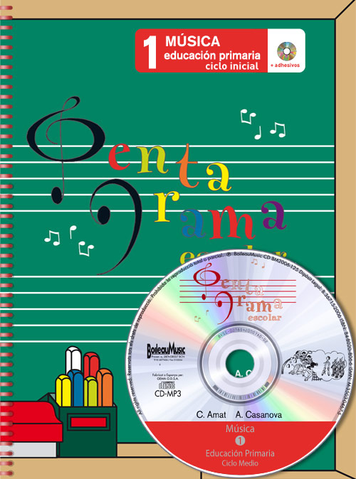AMAT/CASANOVA - PENTAGRAMA ESCOLAR 1 CICLO INICIAL CASTELLANO PRIMARIA