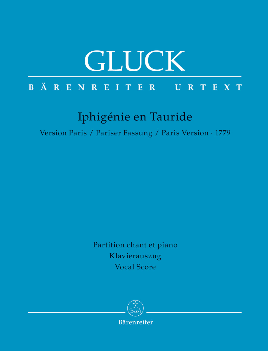 GLUCK C.W. - IPHIGENIE EN TAURIDE (OPERA) URTEXT (Aleman, ingles, frances)