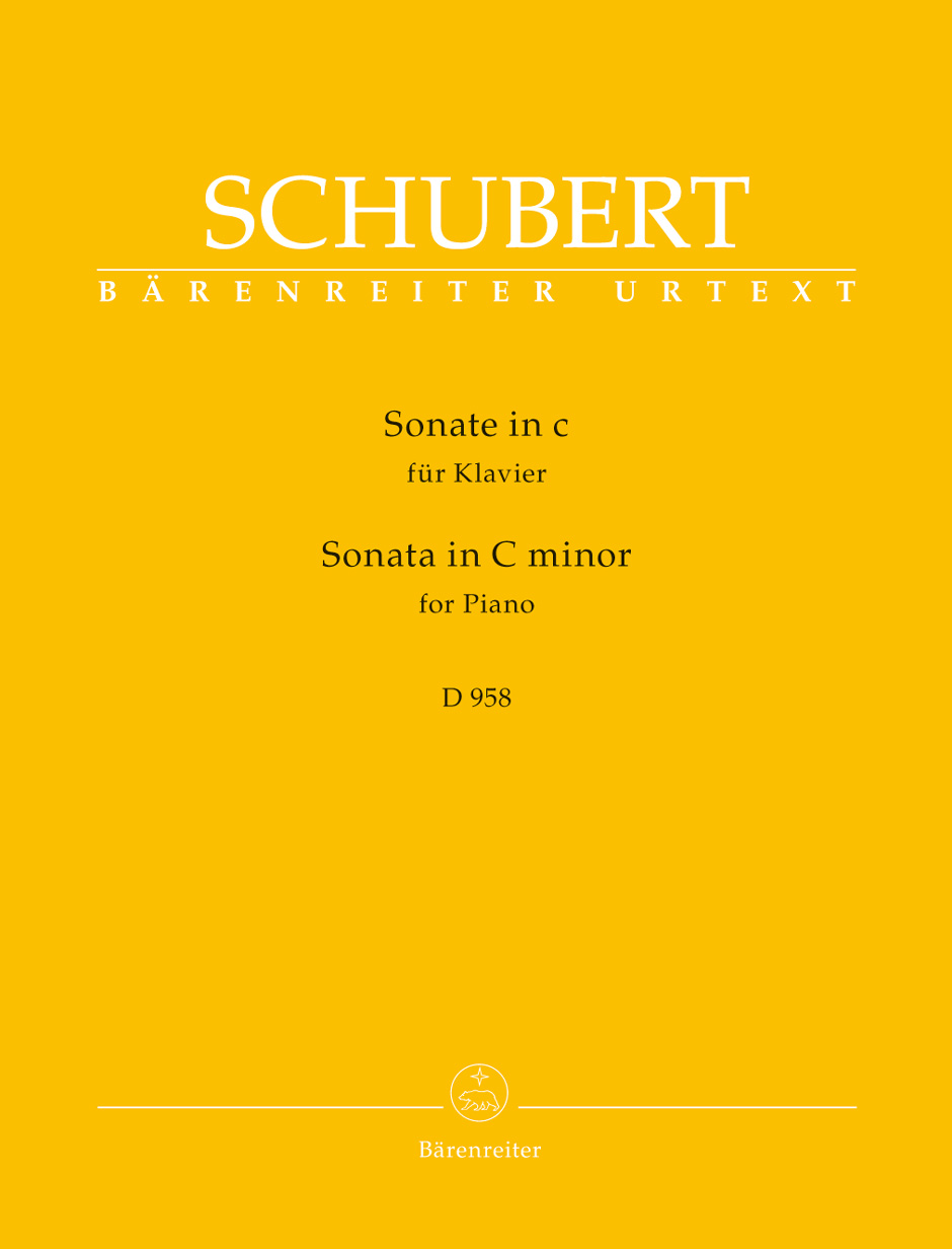 SCHUBERT F. - SONATA DOm D958 urtext