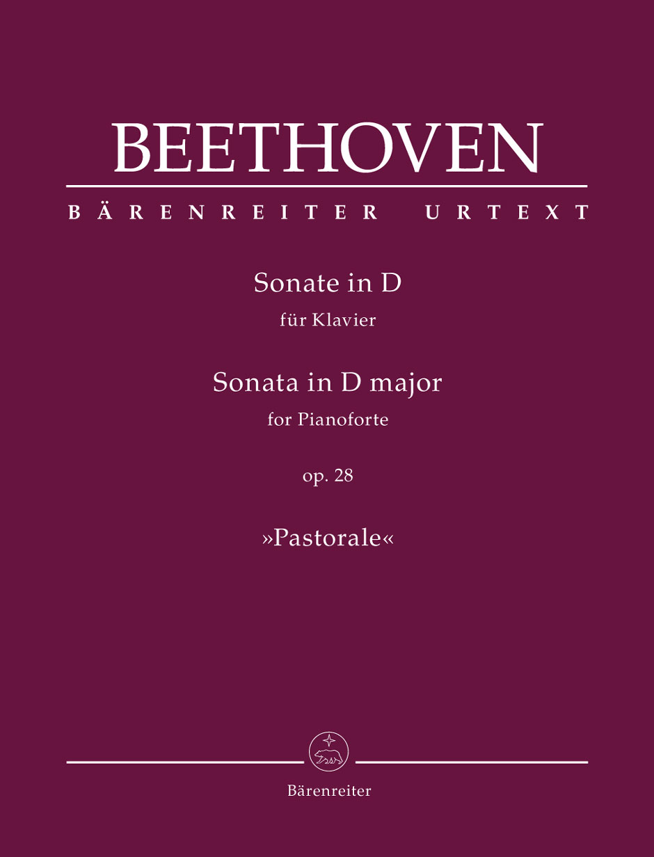 BEETHOVEN L.V. - SONATA REM OP.28 PASTORAL URTEXT