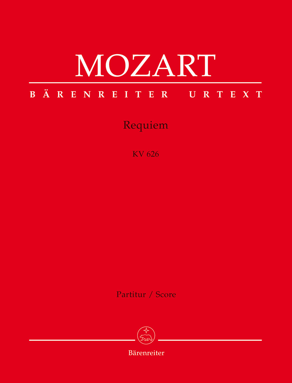 MOZART W.A. - REQUIIEM KV626 URTEXT PARTES