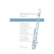 MOZART W.A. - VARIACIONES AH VOUS DIRAI-JE MAMAM K265(300E) FLAUTA Y PIANO