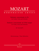 MOZART W.A. - SINFONIA CONCERTANTE MIb M KV. 364 (V/VLA/P)