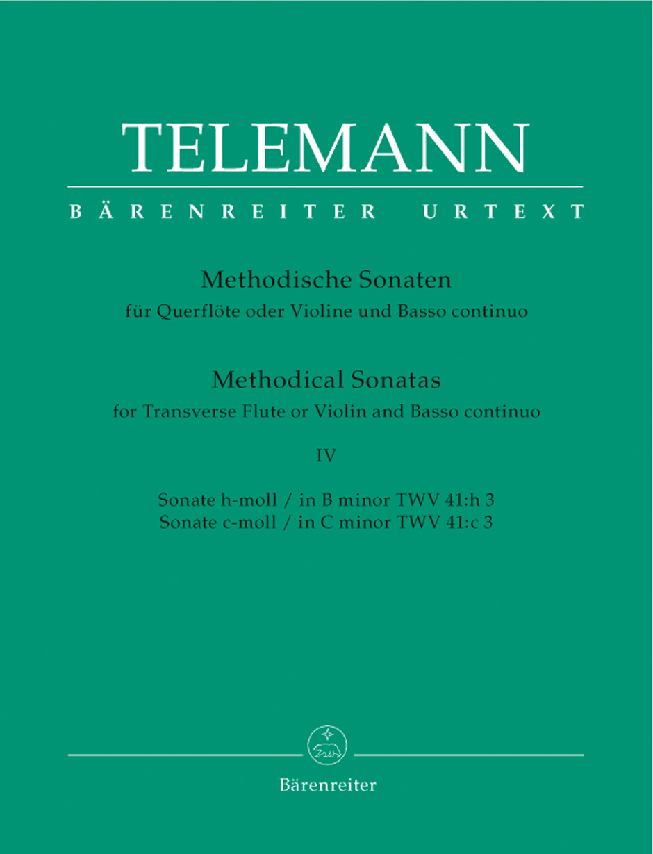 TELEMANN G.P. - SONATAS METODICAS V.4 URTEXT -