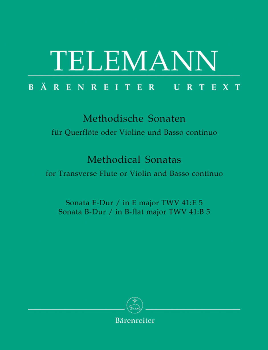 TELEMANN G.P. - SONATAS METODICAS V.5 URTEXT -