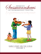 SASSMANNSHAUS E. - INICIACION A LA VIOLA V.3 -(INGLES)