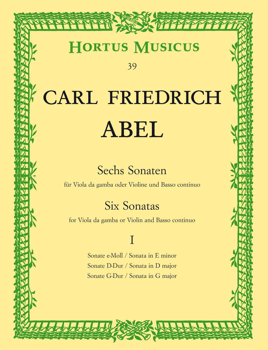 ABEL K.A. - SONATAS V.1 (6) -
