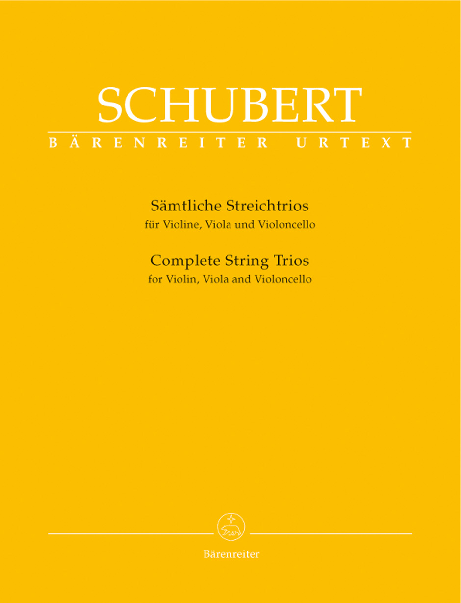 SCHUBERT F. - TRIOS URTEXT D471 / 581  V/VA/VC