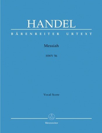 HANDEL G.F. - MESIAS HWV56 URTEXT INGLES
