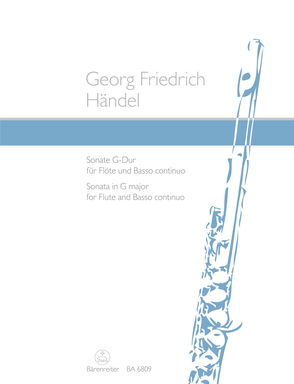 HANDEL G.F. - SONATA SOL M - FLAUTA Y PIANO