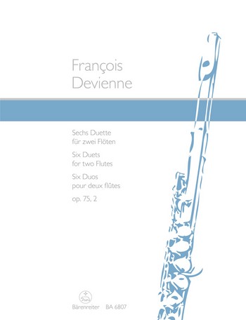 DEVIENNE F. - DUOS (6) - OP.75/2