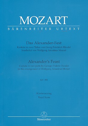 HANDEL G.F. / MOZART.W.A. - ALEXANDER-FEST KV 591