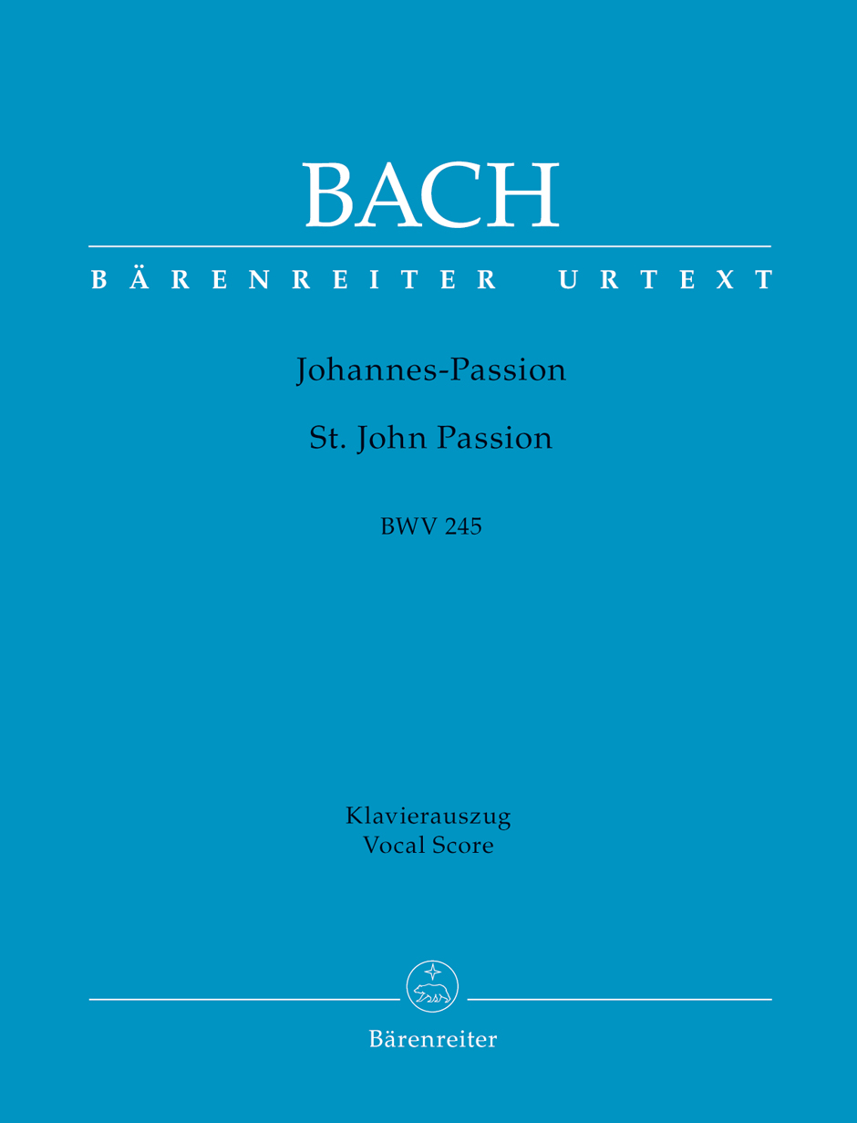 BACH J.S. - PASION SEGUN SAN JUAN URTEXT - BWV.245