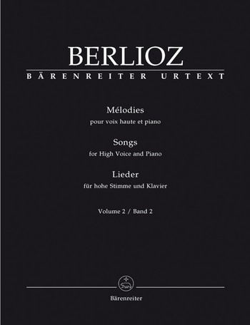 BERLIOZ H. - LIEDER V.2 URTEXT - VOZ AGUDA