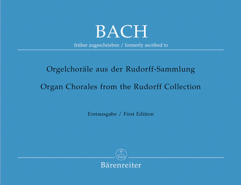 BACH J.S. - CORALES ORGANO DE LA COLECCION RUDORFF