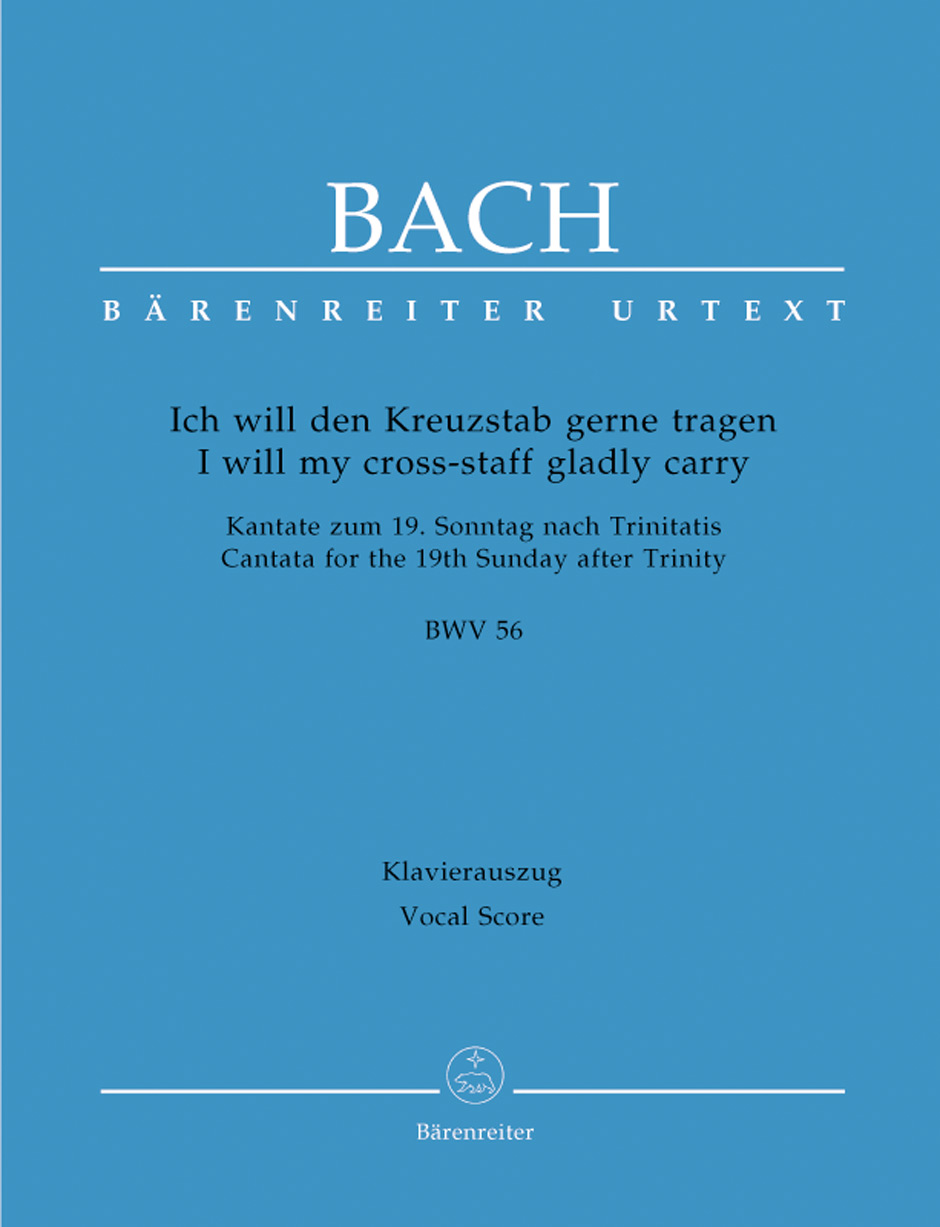 BACH J.S. - CANTATA Nº56 - BWV.56
