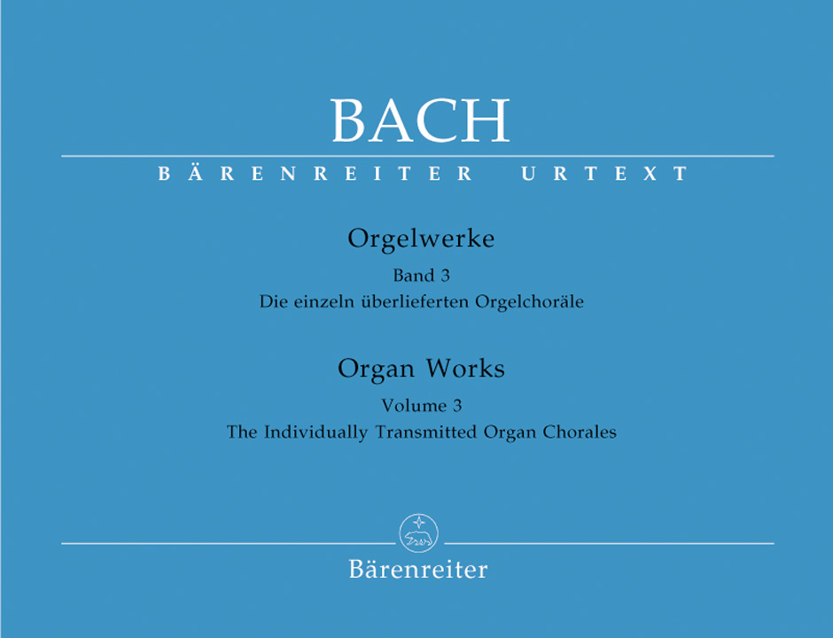 BACH J.S. - OBRA ORGANO V.3 - URTEXT -