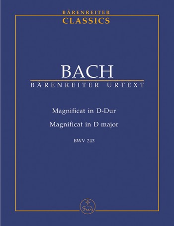 BACH J.S. - MAGNIFICAT RE M URTEXT - BWV.243