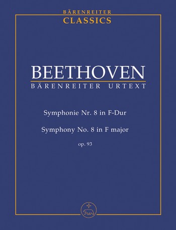 BEETHOVEN L.V. - SINFONIA Nº8 FA M URTEXT - OP.93 (BOLSILLO)