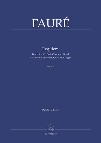 FAURE - REQUIEM OP.48 SOLISTAS , CORO Y ORGANO