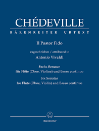 VIVALDI A. - (CHEDEVILLE N.) SONATAS IL PASTOR FIDO (6) - OP.13  URTEXT  (FL u OB o V Y P)