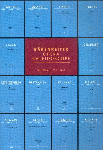 ALBUM  - BARENREITER OPERA KALEYDOSCOPE FOR  SOPRANO