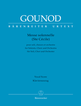 GOUNOD CH. - MESSE SOLENNELLE ( STE CÉCILE) URTEXT