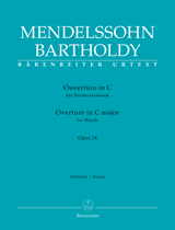 MENDELSSOHN F. - OBERTURA DO M PARA VIENTOS OP.24 URTEXT