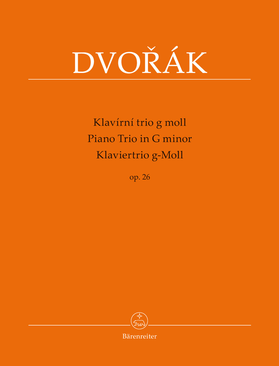 DVORAK A. - TRIO SOL m OP.26 URTEXT