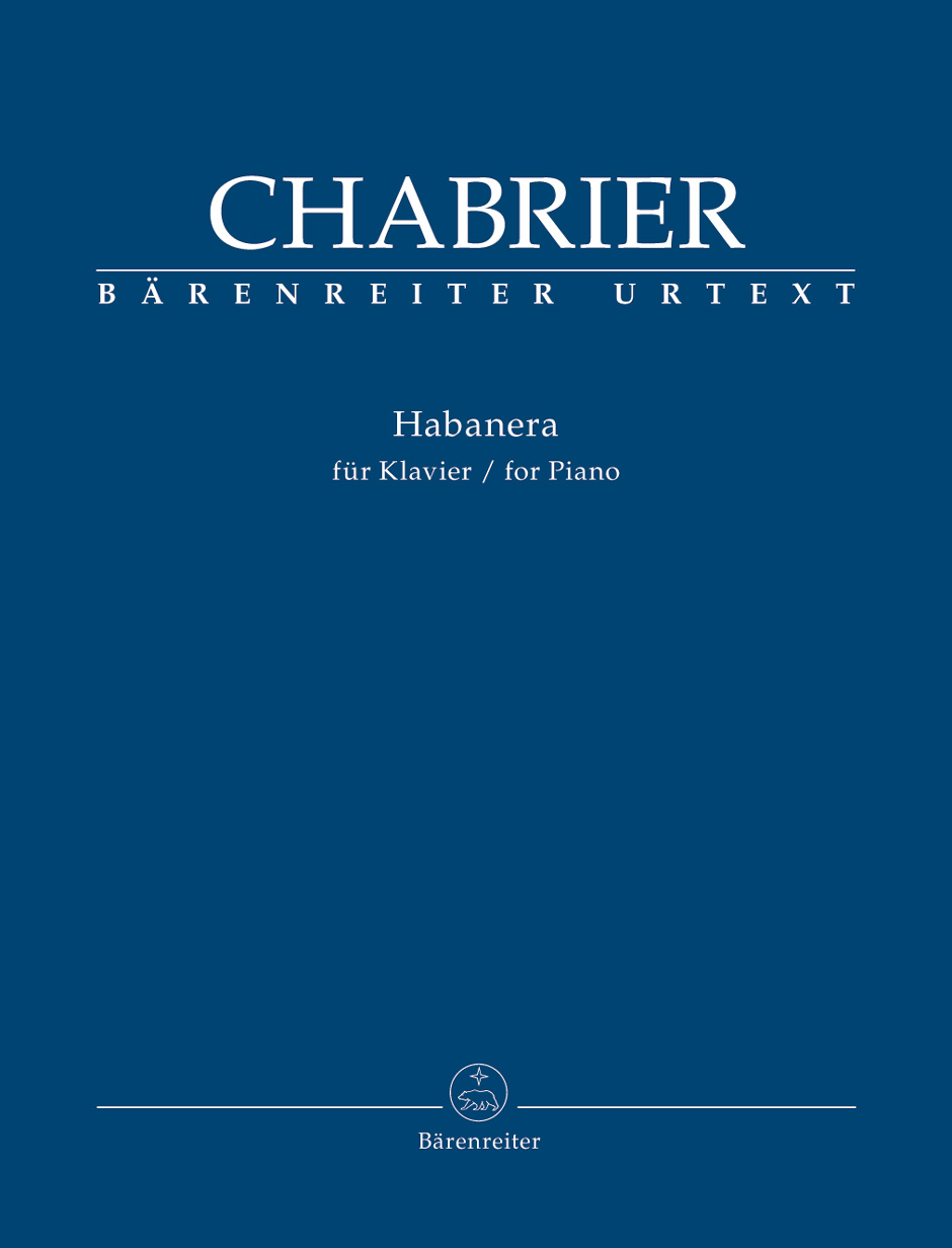 CHABRIER H. - HABANERA (PIANO) URTEXT