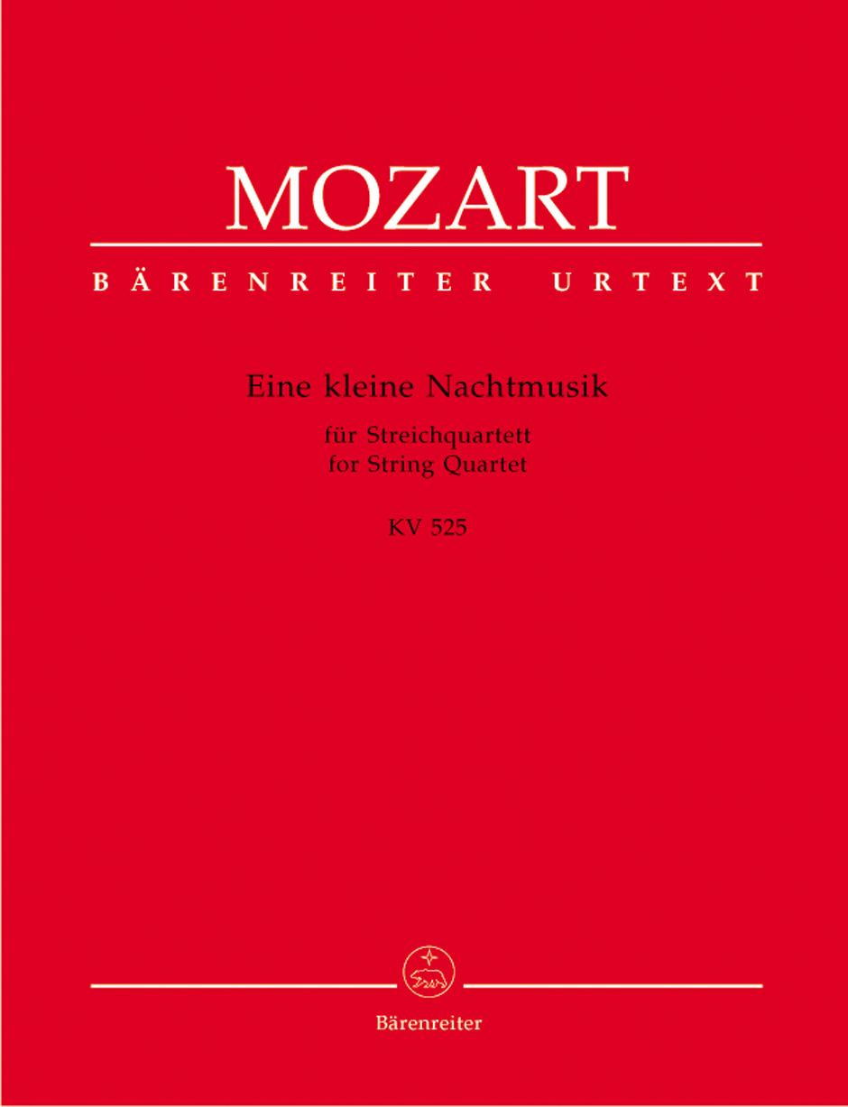 MOZART W.A. - PEQUEÑA SERENATA NOCTURNA CUERDAS KV.525 CUERDAS