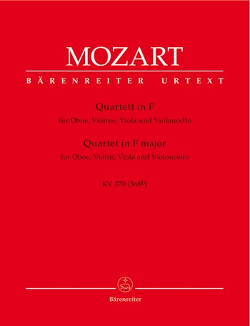 MOZART W.A. - CUARTETO KV 370 (368b) FA M OBOE PARTES URTEXT
