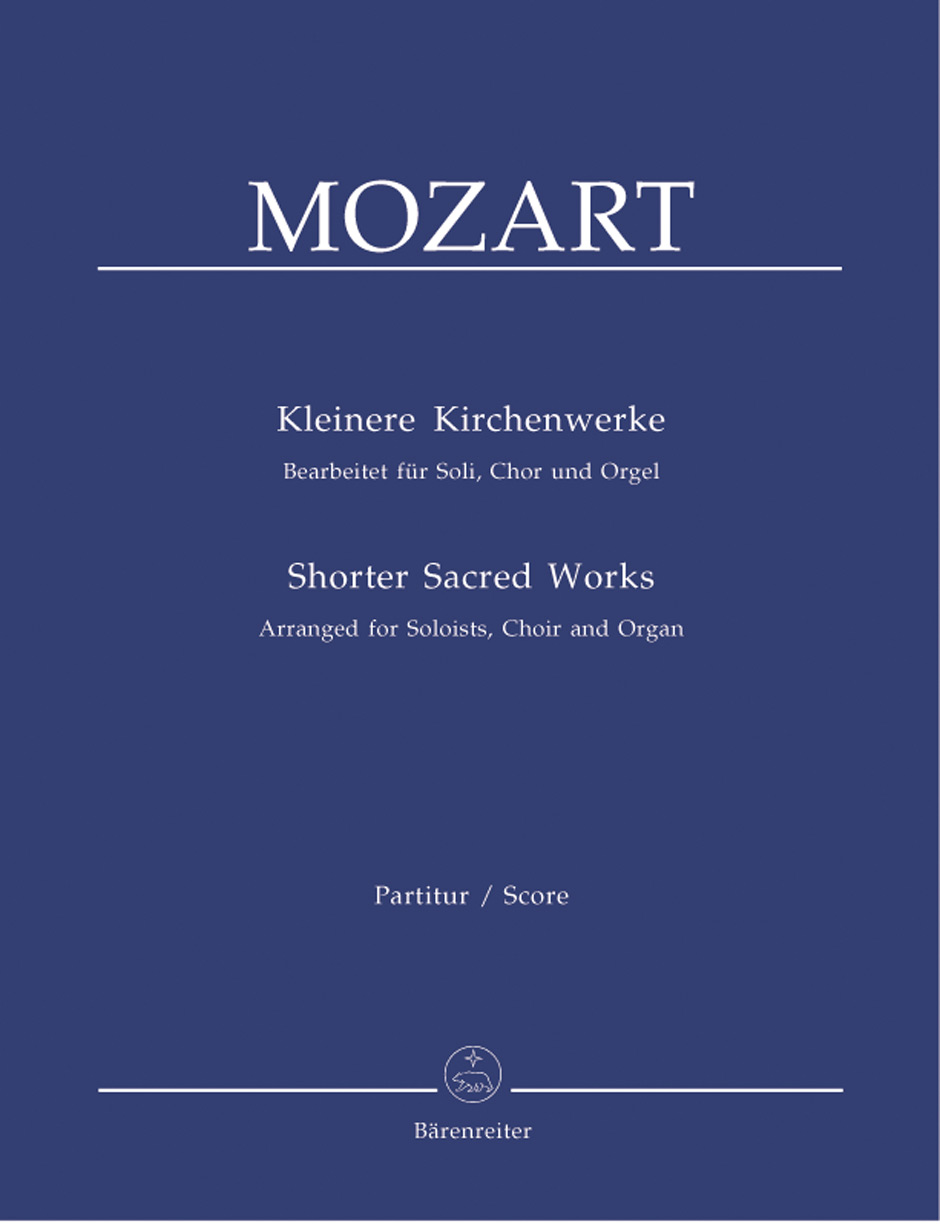 MOZART W.A.- OBRAS CORTAS SACRAS