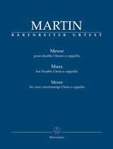 MARTIN F. - MISA PARA DOBLE CORO A CAPELLA (URTEXT)