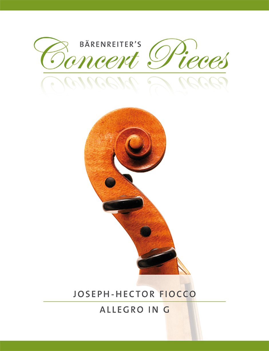 FIOCCO J.H. - ALLEGRO SOL M (VIOLIN Y PIANO )
