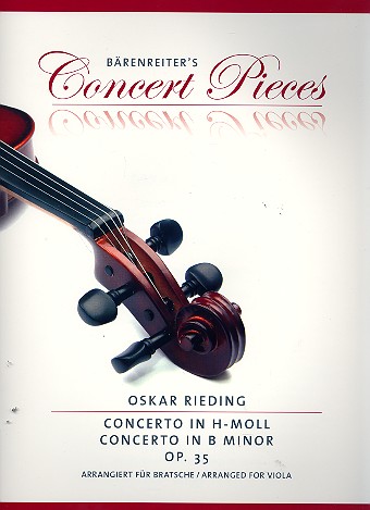 RIEDING O. - CONCIERTO SI m OP.35 -VIOLA Y PIANO