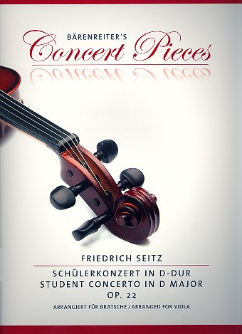 SEITZ F. - CONCIERTO REM OP.22 - VIOLA Y PIANO