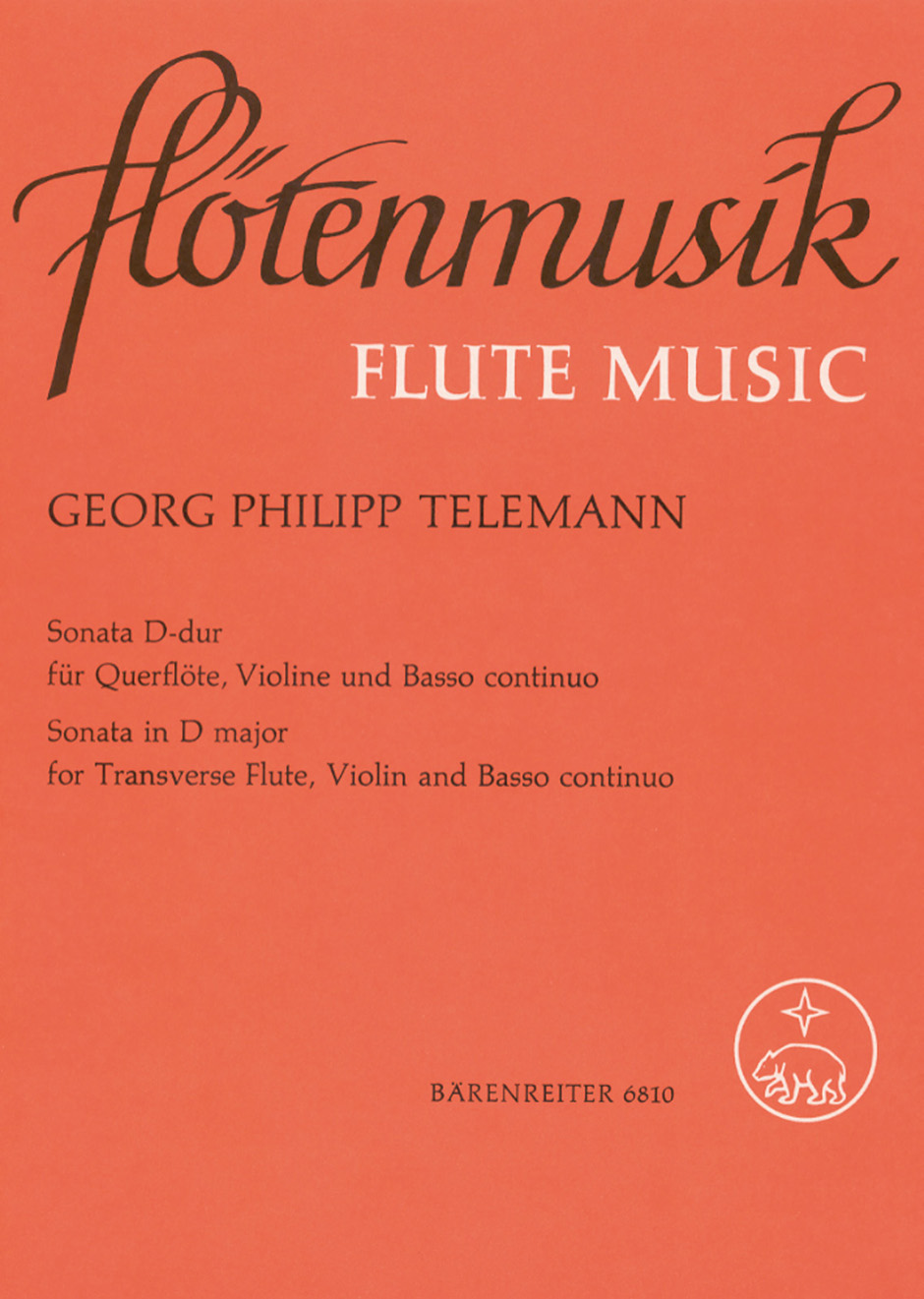TELEMANN G.P. - TRIO SONATA SOL M                 FL/V/P -