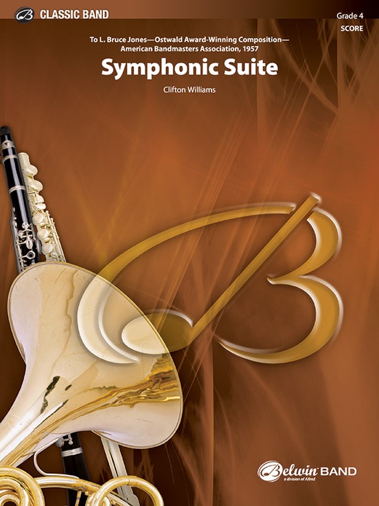 WILLIAMS C. - SYMPHONIC SUITE - BANDA - PARTITURA GENERAL