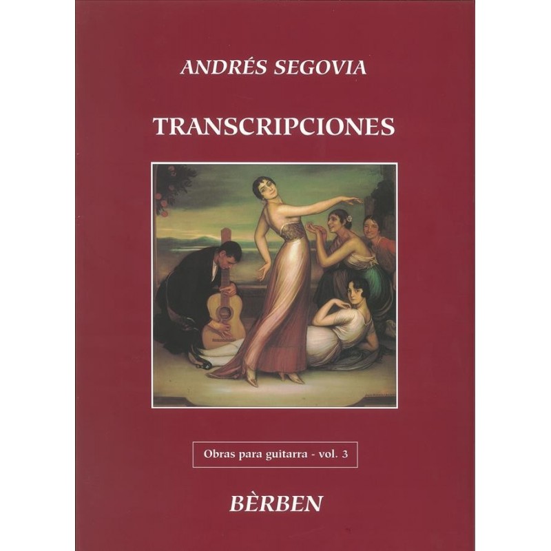 ALBUM (SEGOVIA A.) - TRANSCRIPCIONES (OBRA PARA GUITARRA V.3)