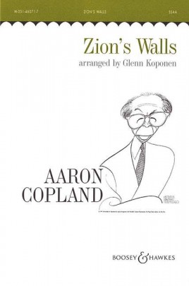 COPLAND A. - ZION´S WALLS CORO SSAA Y PIANO