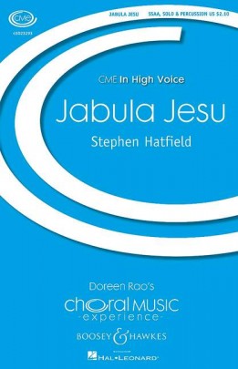 HATFIELD S. - JABULA JESUS CORO SSA / PERCUSION