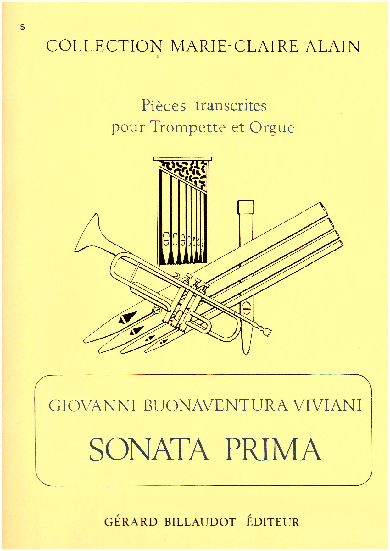 VIVIANI G. - SONATA PRIMA (TROMPETA Y ORGANO)