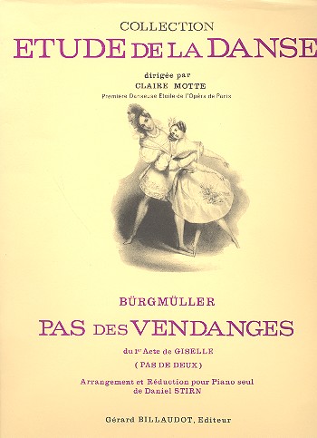 BURGMULLER F. - PAS DES VENDANGES (PAS DE DEUX) -